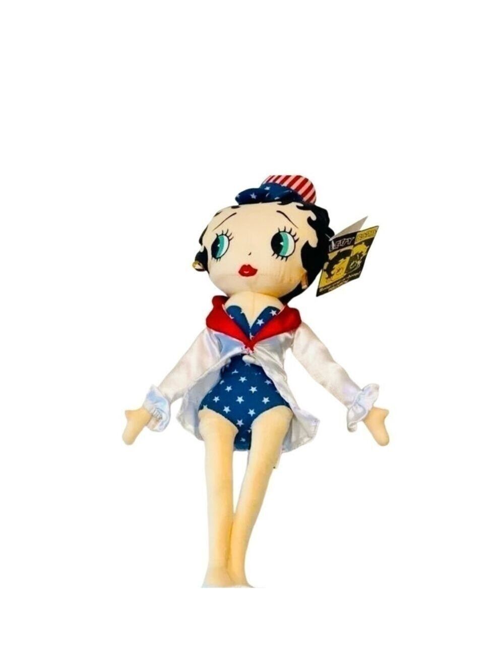Kellytoy Betty Boop Patriotic Vintage Rag Doll - Picture 5 of 9